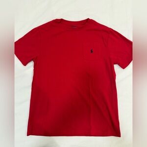 Polo by Ralph Lauren boys Bright Red Tee